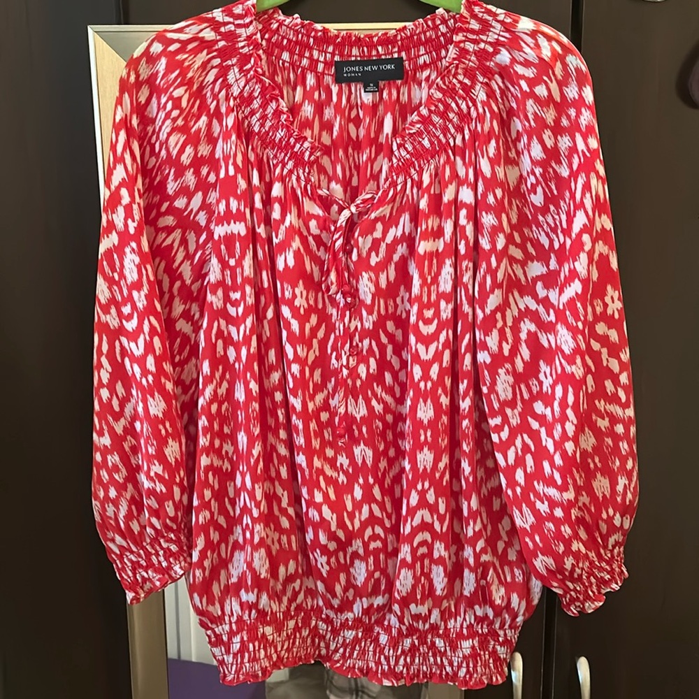 Jones New York lightweight top 3/4 sleeve.